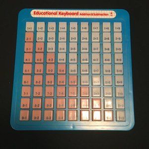 Educational Keyboard - Addition & Subtraction - Manual Educational Toy